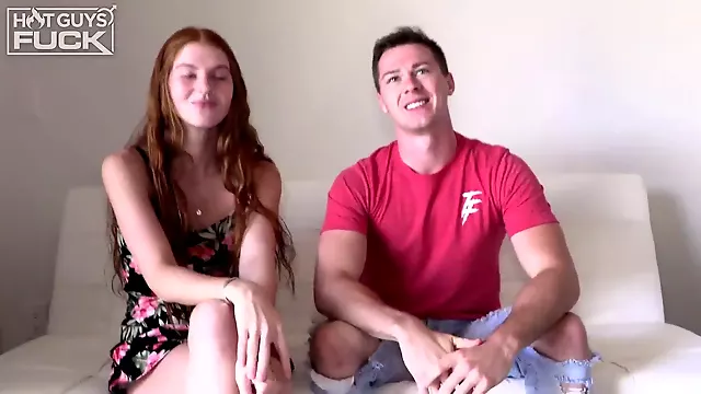 This is how to fuck a hot ginger babe!
