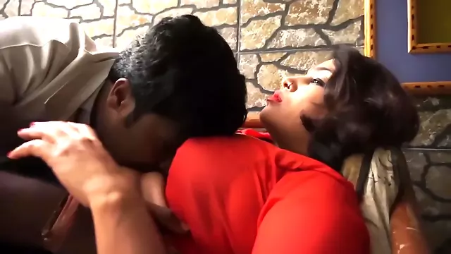 Hot desi shortfilm 33 - Big boobs pressed hard, kissed in orange blouse