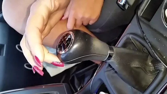 Nails and my Car Handjob