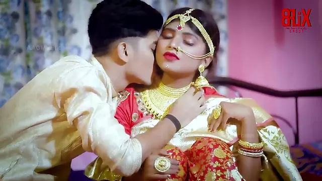 Beautiful desi having the first wedding fuck